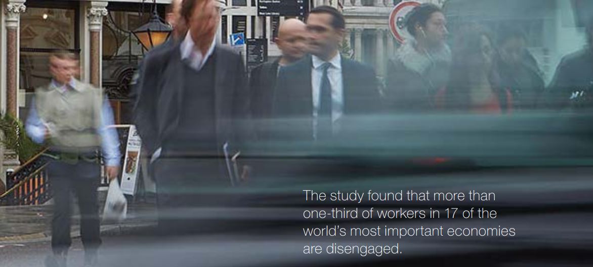 Steelcase 360, Global Study Workplace and Employee Engagement